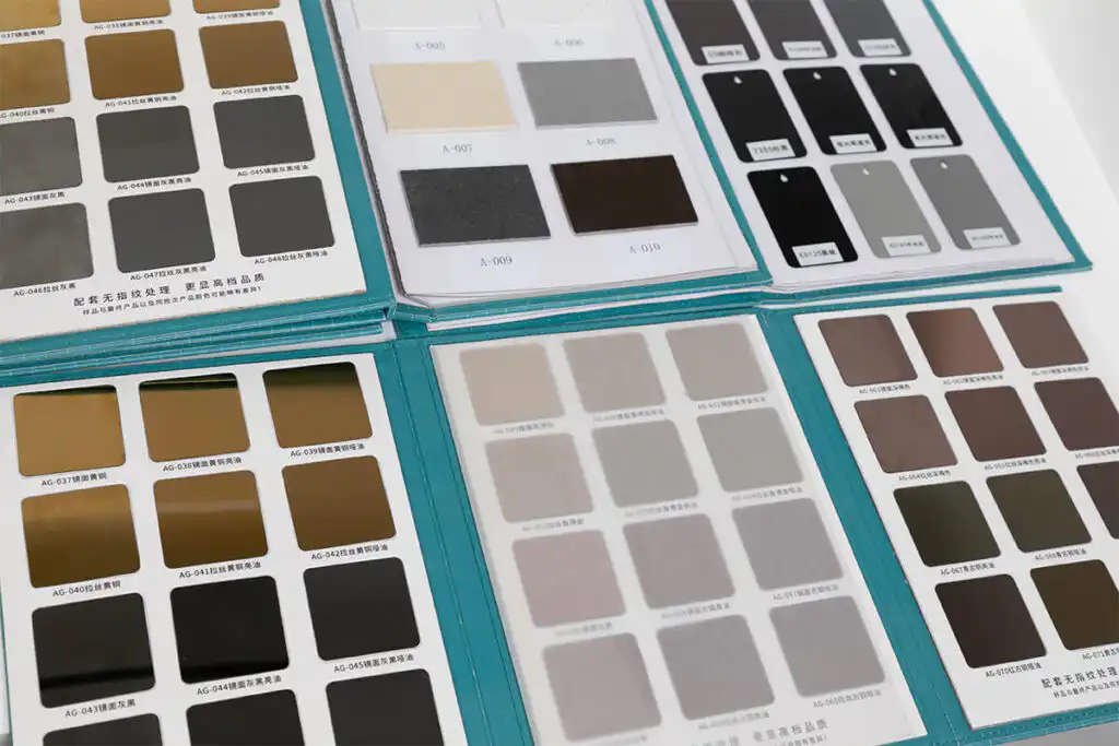 Material & Finish Selection