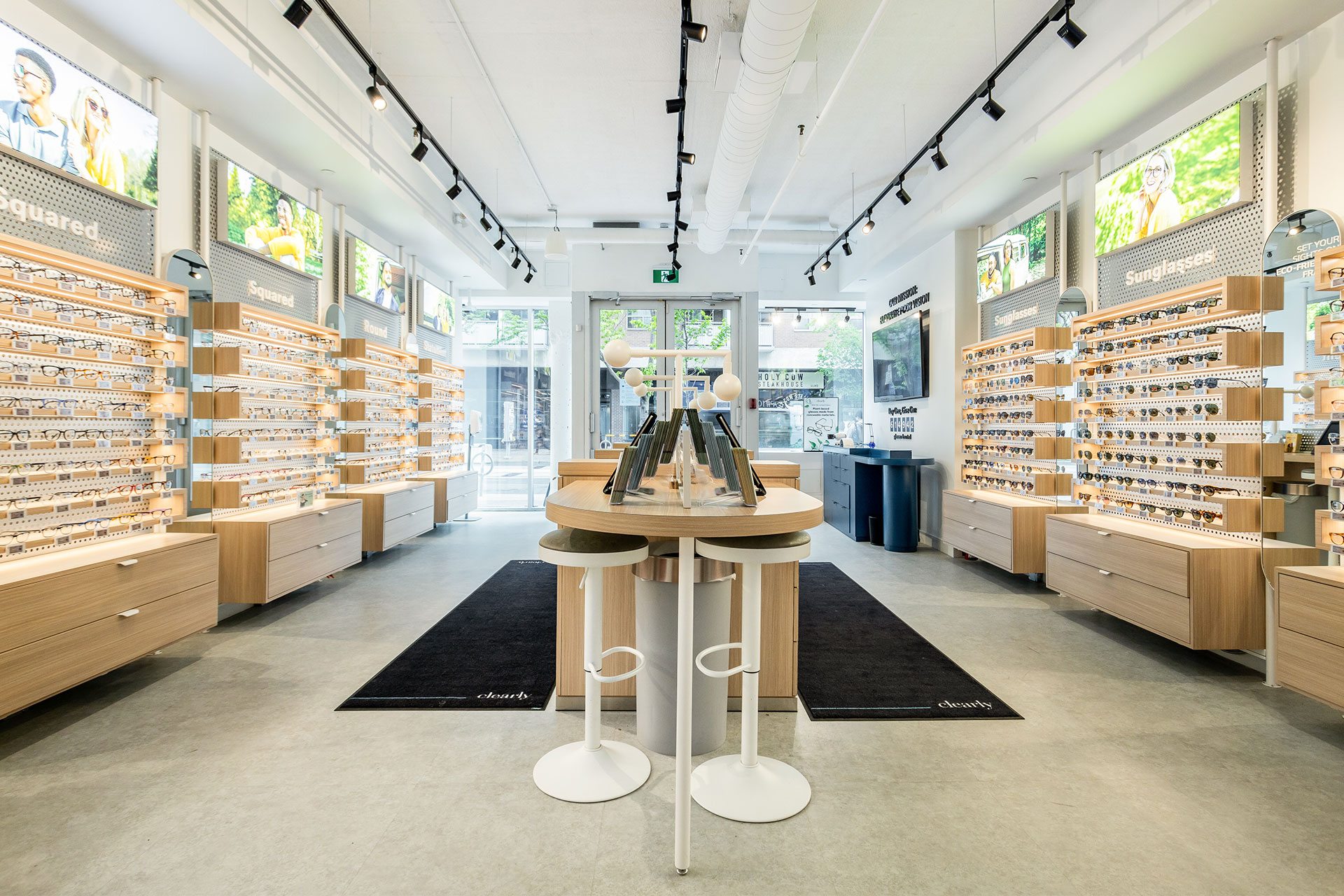 Custom Optical Shop Fitting Manufacturing Projects